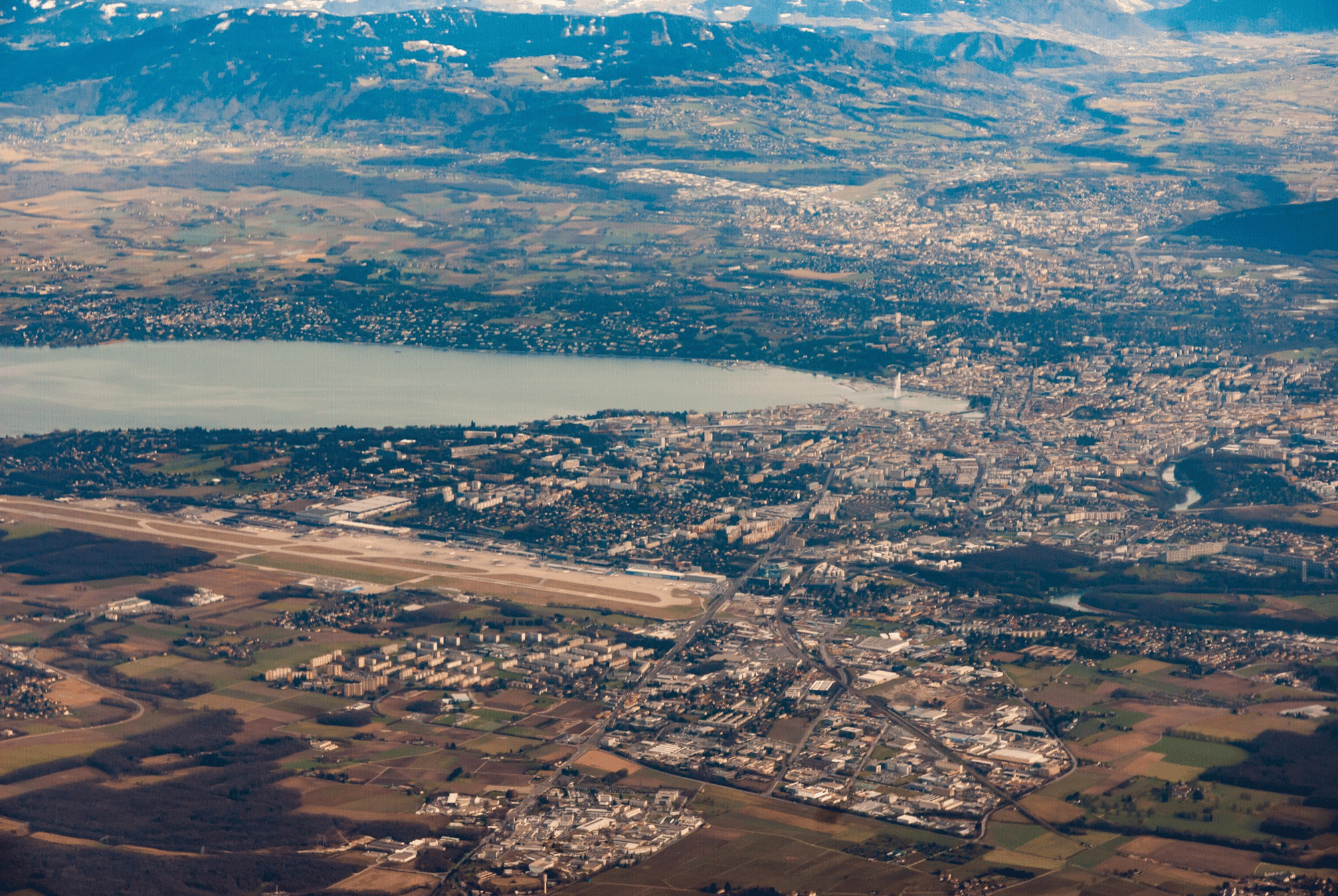 Mining aerial view